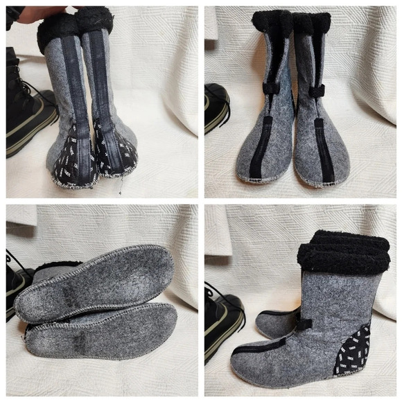 SOREL Men's 1964 Pac Nylon Waterproof Insulated Black Winter Boots Size 14 - Picture 8 of 16